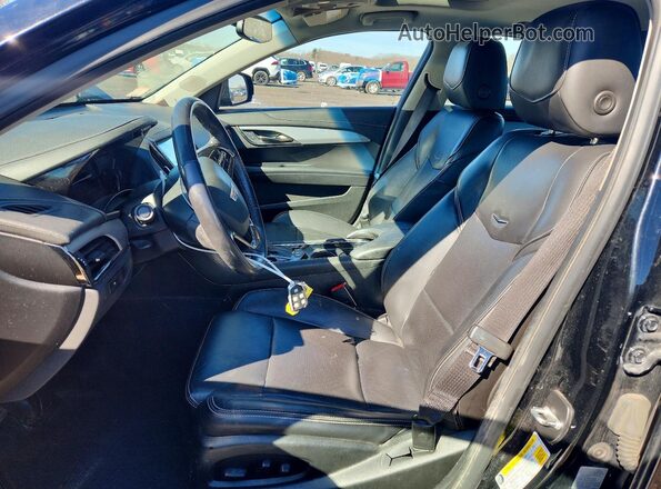 1G6AF5RX1J0104873 2018 CADILLAC ATS Черный Вид салона спереди