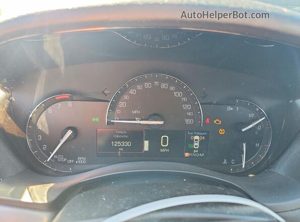1G6AF5RX1J0104873 2018 CADILLAC ATS Черный Вид щитка приборов