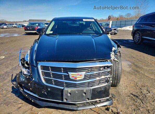 1G6AF5RX1J0104873 2018 CADILLAC ATS Черный Вид спереди