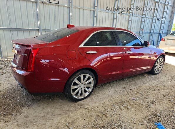 1G6AF5SX6J0130993 2018 CADILLAC ATS Red Trasero derecho