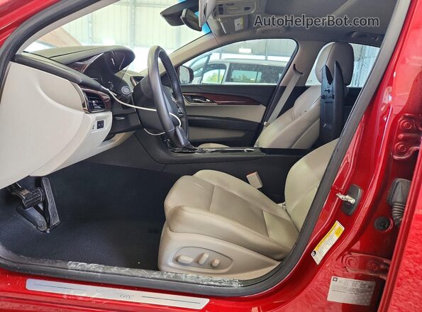 1G6AF5SX6J0130993 2018 CADILLAC ATS Red Vista interior delantera