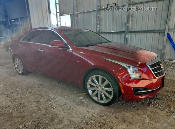 1G6AF5SX6J0130993 2018 CADILLAC ATS Red Delantero derecho