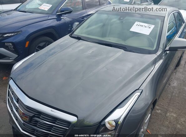 1G6AH5RX2G0194635 2016 CADILLAC ATS Gray Widok z przodu