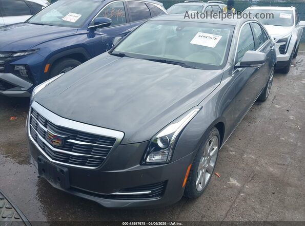1G6AH5RX2G0194635 2016 CADILLAC ATS Gray Widok zestawu wskaźników