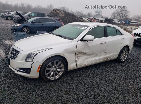 1G6AH5RX6H0197653 2017 CADILLAC ATS Белый Передняя левая четверть