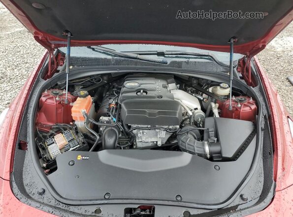 1G6AP5SX2H0125930 2017 CADILLAC CTS Красный Вид задней части салона