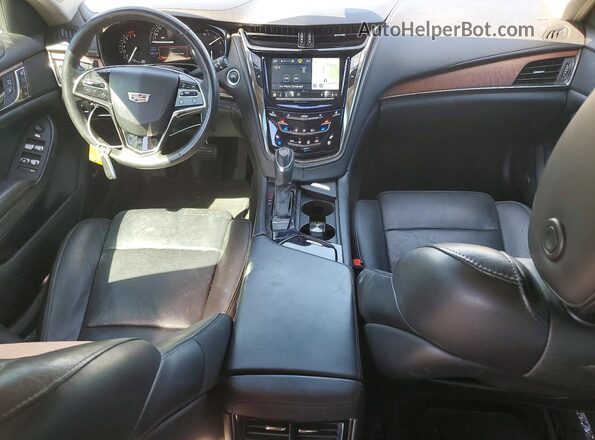 1G6AP5SX7J0168407 2018 CADILLAC CTS Фиолетовый Вид панели приборов