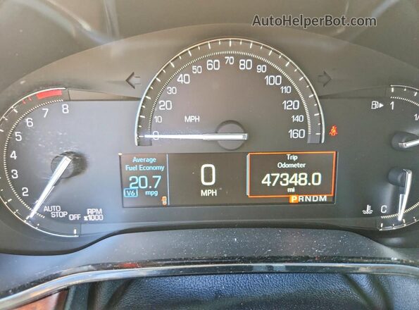 1G6AR5SS0K0100496 2019 CADILLAC CTS Black Vista del cuadro de instrumentos