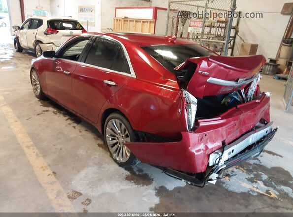 1G6AR5SS3H0160913 2017 CADILLAC CTS Красный Задняя левая четверть