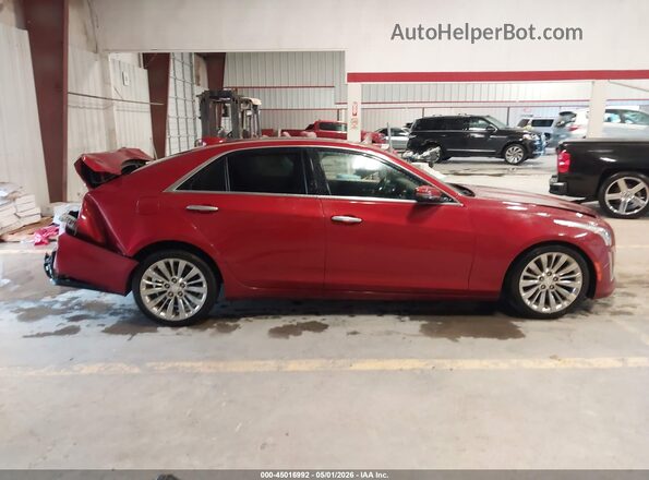 1G6AR5SS3H0160913 2017 CADILLAC CTS Красный Вид задней части салона