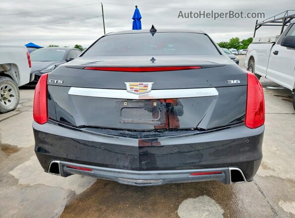 1G6AR5SS3K0100184 2019 CADILLAC CTS Black Rear view