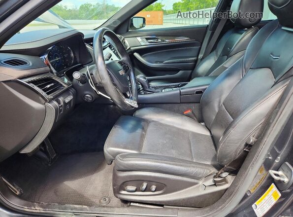 1G6AS5SS7G0104962 2016 CADILLAC CTS Серый Вид салона спереди