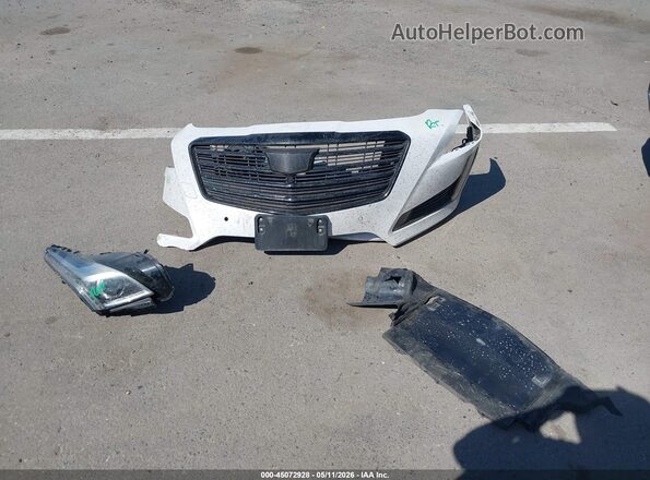 1G6AS5SSXH0168978 2017 CADILLAC CTS Белый Вид щитка приборов