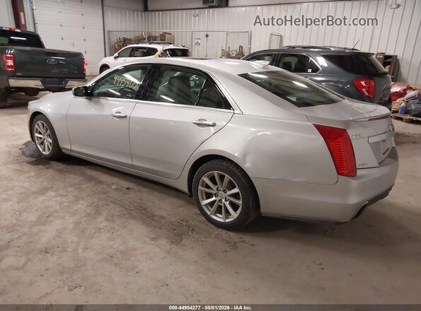 1G6AW5SX6K0147875 2019 CADILLAC CTS Серебряный Задняя левая четверть