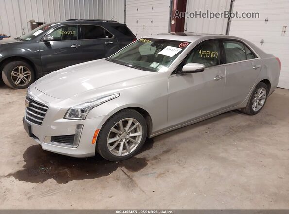 1G6AW5SX6K0147875 2019 CADILLAC CTS Серебряный Передняя левая четверть