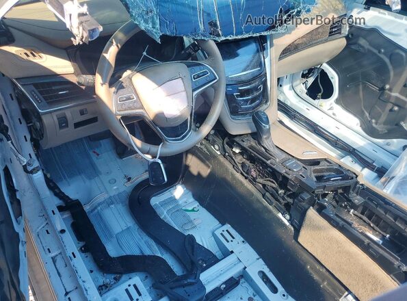 1G6AX5SS2G0105602 2016 CADILLAC CTS White Widok deski rozdzielczej