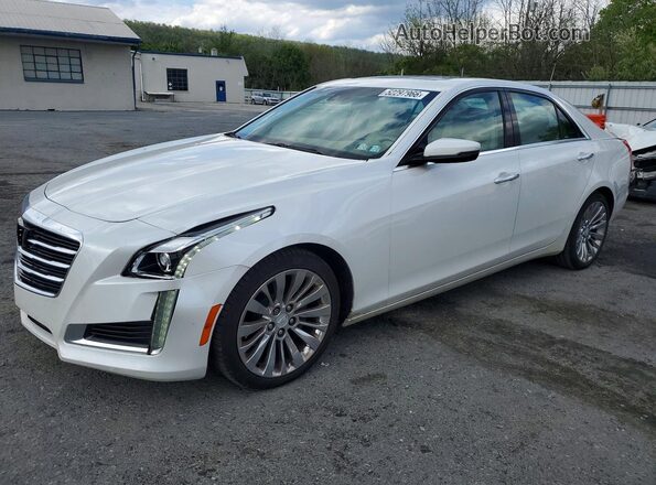 1G6AX5SS2G0122075 2016 CADILLAC CTS White Przód lewy