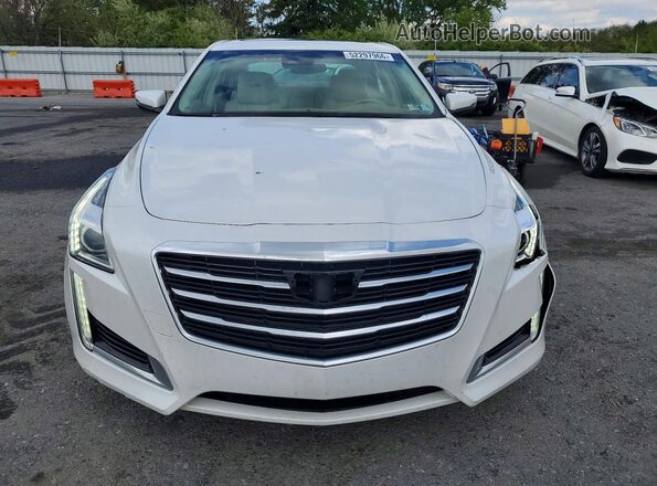 1G6AX5SS2G0122075 2016 CADILLAC CTS White Widok z przodu