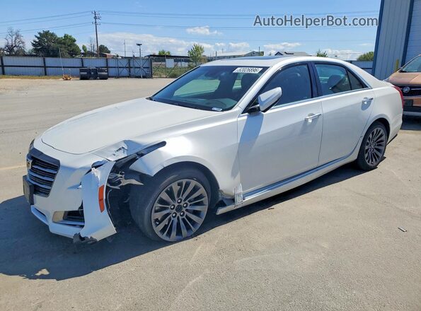 1G6AX5SS3H0186837 2017 CADILLAC CTS White წინა მარცხენა ხედი სამი მეოთხედიდან