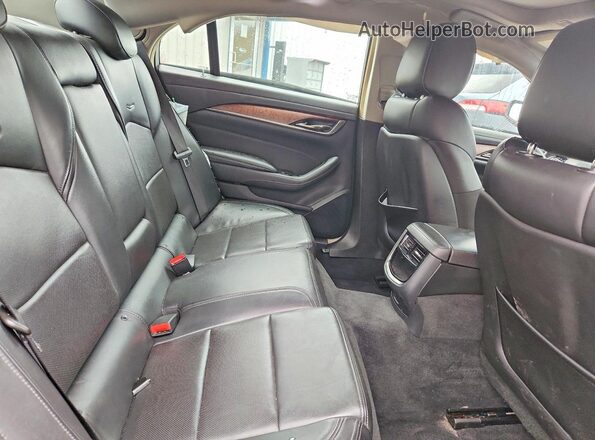 1G6AX5SS3K0134440 2019 CADILLAC CTS Black Widok tylnych siedzeń