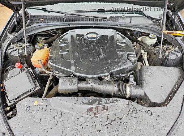 1G6AX5SS3K0134440 2019 CADILLAC CTS Black Widok wnętrza z tyłu