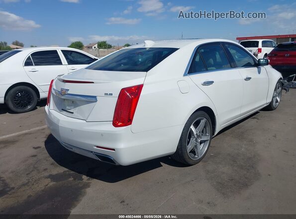 1G6AX5SS4G0194878 2016 CADILLAC CTS Белый Задняя правая четверть