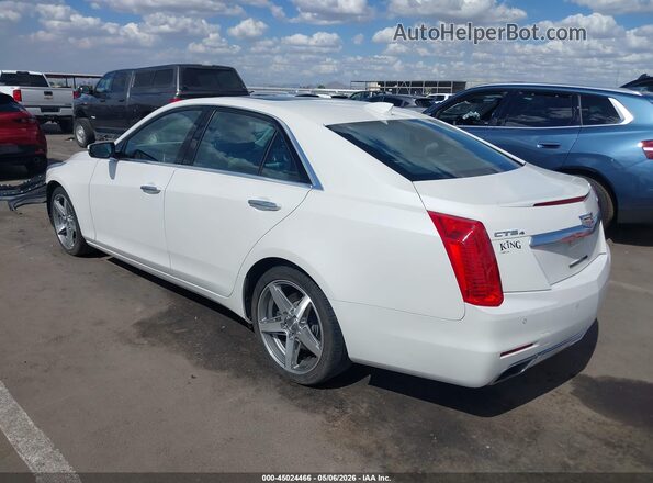 1G6AX5SS4G0194878 2016 CADILLAC CTS Белый Задняя левая четверть