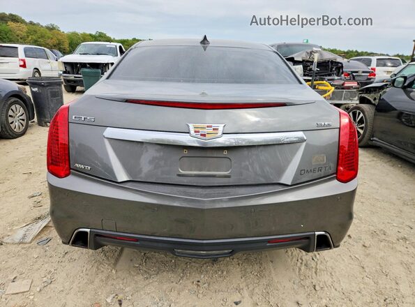 1G6AX5SS4H0131586 2017 CADILLAC CTS Gray Vista trasera