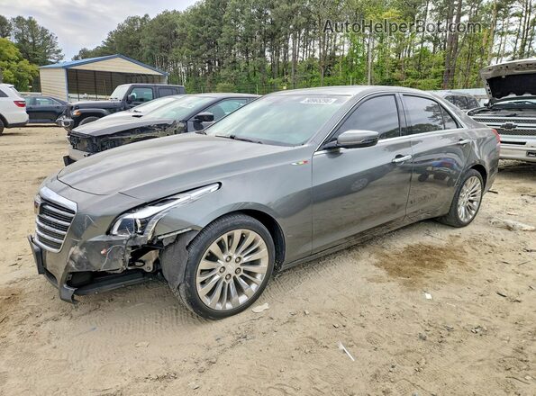 1G6AX5SS4H0131586 2017 CADILLAC CTS Gray Vista tres cuartos delantera izquierda