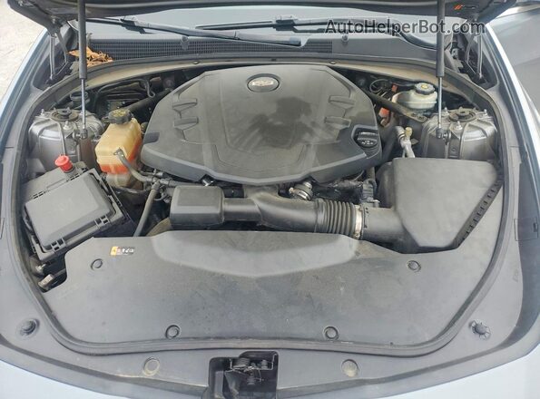 1G6AX5SS9K0106528 2019 CADILLAC CTS Silver უკანა სალონის ხედი