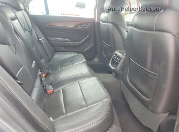 1G6AX5SS9K0106528 2019 CADILLAC CTS Silver უკანა სავარძლების ხედი