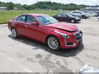 2016 Cadillac Cts Luxury Collection Red vin: 1G6AX5SX0G0113354