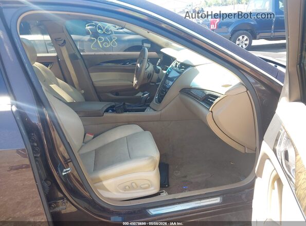 1G6AX5SX1G0104033 2016 CADILLAC CTS Коричневый Вид салона спереди