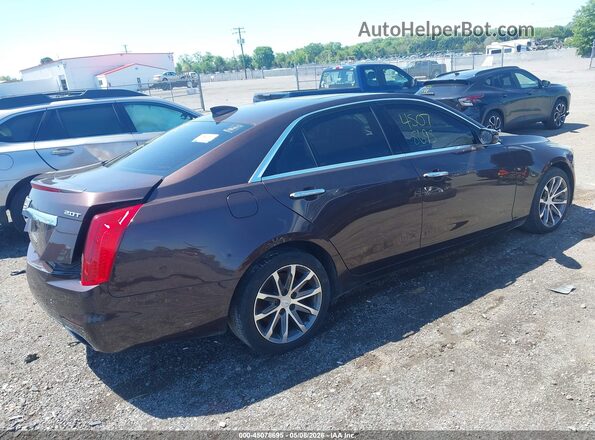 1G6AX5SX1G0104033 2016 CADILLAC CTS Коричневый Задняя правая четверть