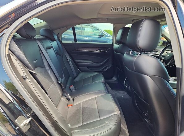 1G6AX5SX2G0120659 2016 CADILLAC CTS Black Vista de los asientos traseros