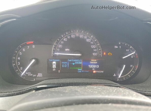 1G6AX5SX2H0155235 2017 CADILLAC CTS Blue Widok zestawu wskaźników