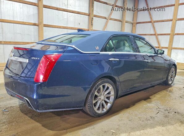 1G6AX5SX2H0155235 2017 CADILLAC CTS Blue Tył prawy