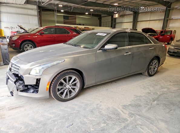 1G6AX5SX2H0157597 2017 CADILLAC CTS Серый Передняя левая четверть