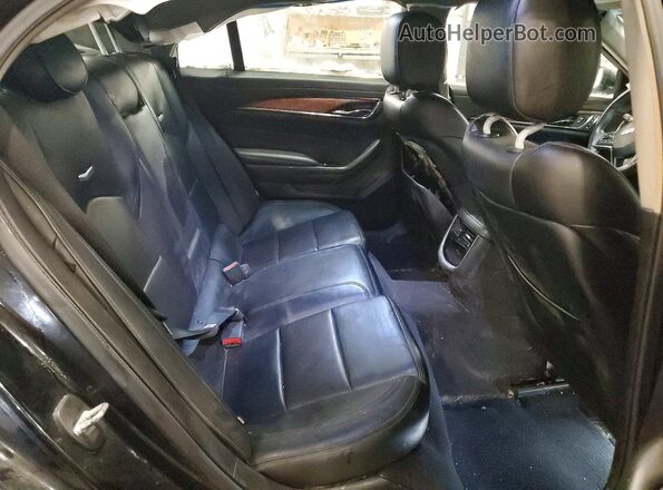 1G6AX5SX3K0148236 2019 CADILLAC CTS Black Vista de los asientos traseros