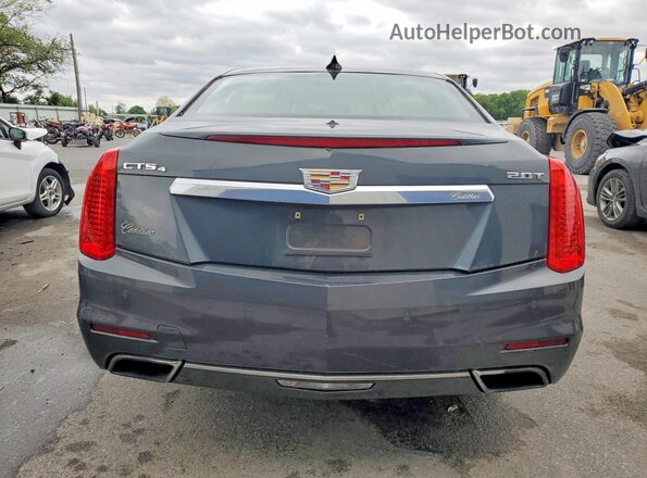 1G6AX5SX4G0103068 2016 CADILLAC CTS Charcoal Вид ззаду