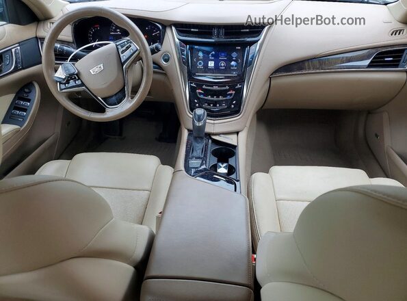 1G6AX5SX4G0103068 2016 CADILLAC CTS Charcoal Вид панелі приладів