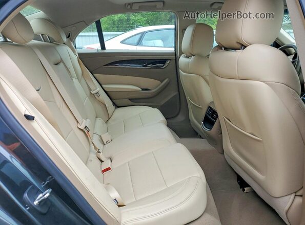 1G6AX5SX4G0103068 2016 CADILLAC CTS Charcoal Вид задніх сидінь