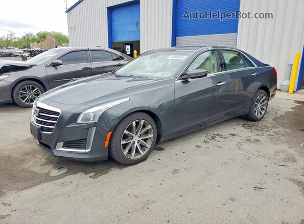 1G6AX5SX4G0103068 2016 CADILLAC CTS Charcoal Передня ліва чверть