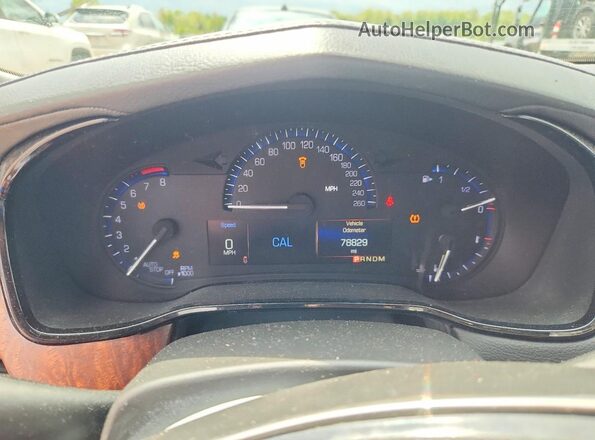 1G6AX5SX5G0109056 2016 CADILLAC CTS Black Vista del cuadro de instrumentos