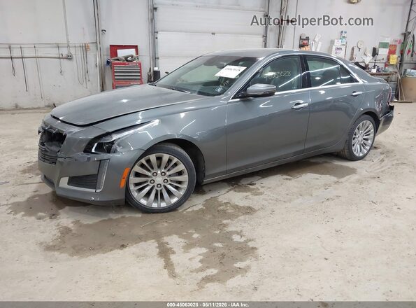 1G6AX5SX8G0125543 2016 CADILLAC CTS Серый Передняя левая четверть