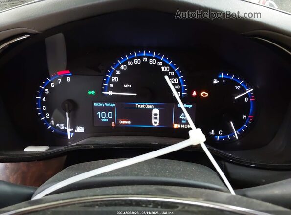 1G6AX5SX8G0125543 2016 CADILLAC CTS Серый Вид задних сидений
