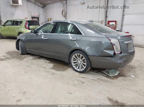 1G6AX5SX8G0125543 2016 CADILLAC CTS Серый Задняя левая четверть