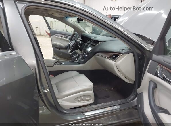 1G6AX5SX8G0125543 2016 CADILLAC CTS Серый Вид салона спереди