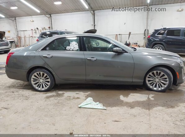 1G6AX5SX8G0125543 2016 CADILLAC CTS Серый Вид задней части салона