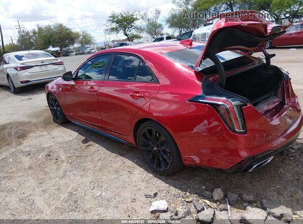 1G6DC5RK4L0139999 2020 CADILLAC CT4 Красный Задняя левая четверть